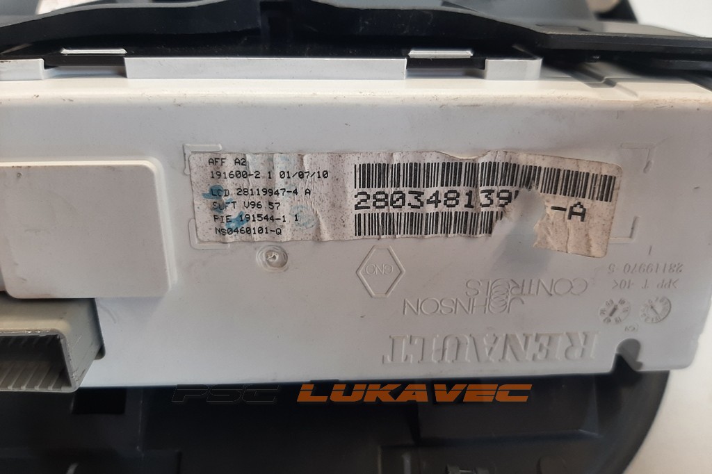 DISPLEJ RENAULT CLIO 3 280348139 2009.