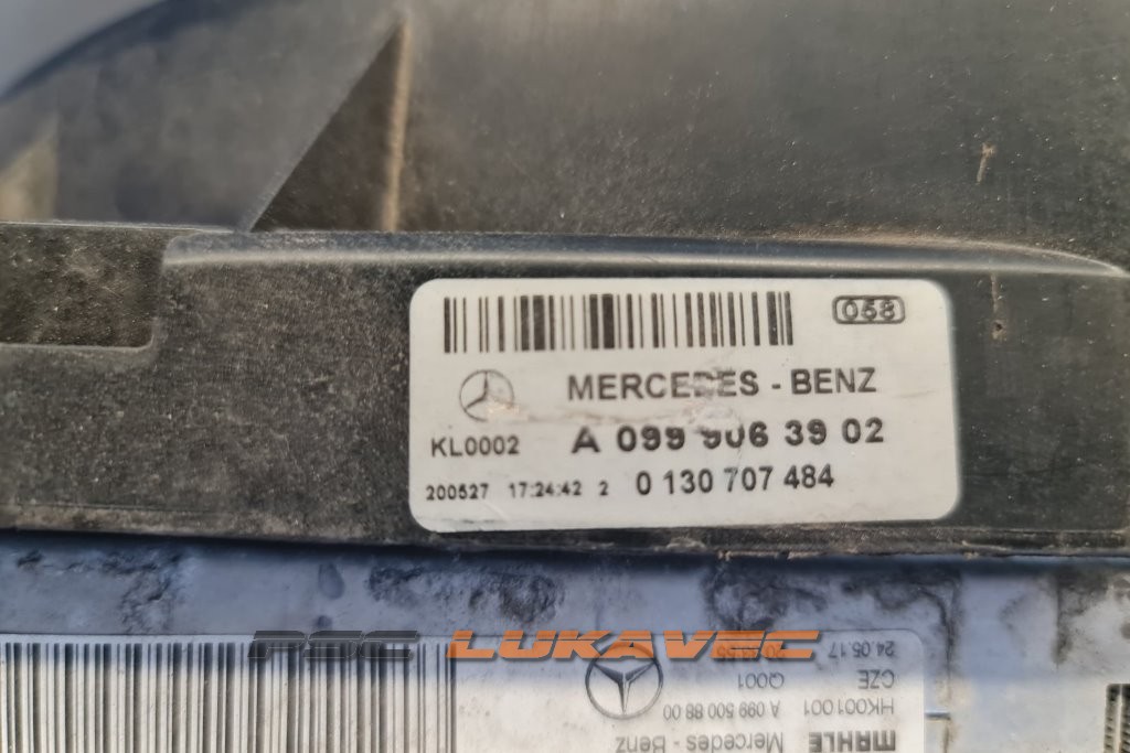 MERCEDES-BENZ V KLASA W447 VENTILATOR HLADNJAKA 2014-2022