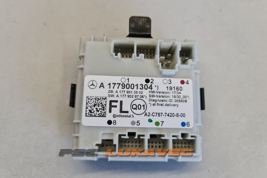 MERCEDES-BENZ A KLASA W177 MODUL PREDNJIH LIJEVI VRATA A1779001304