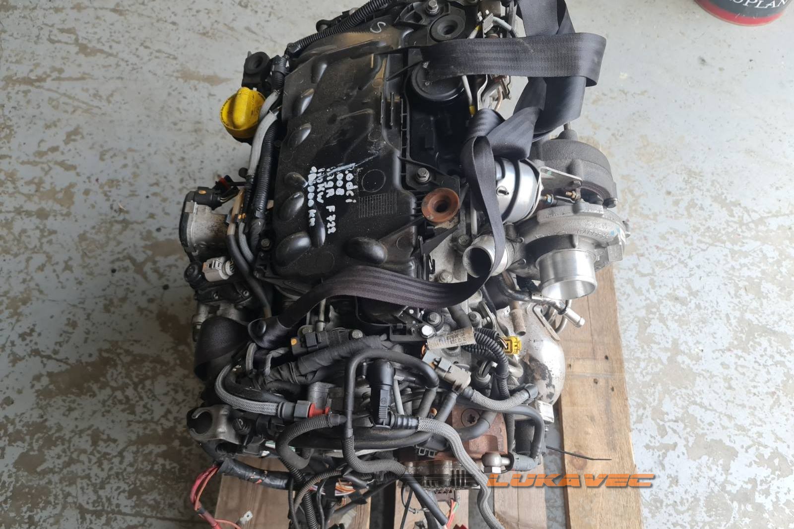 RENAULT TRAFIC 2.0 DCI MOTOR 16600km