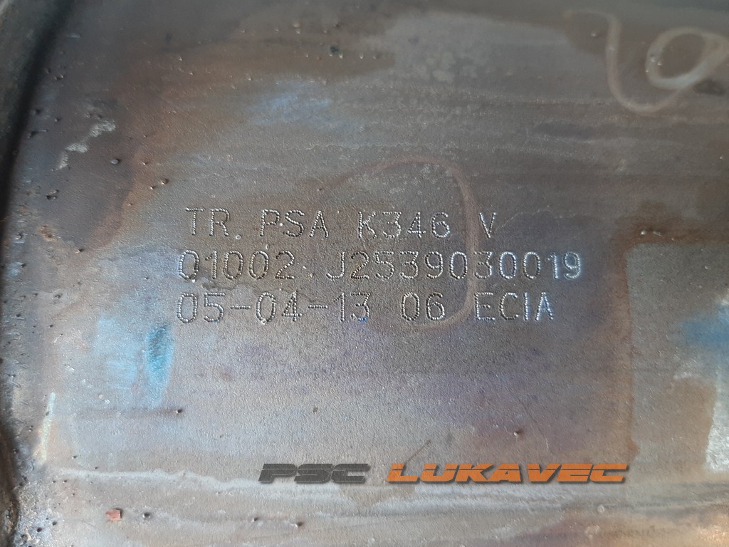 PEUGEOT KATALIZATOR CITROEN KATALIZATOR 1.6 HDI PSA K346V