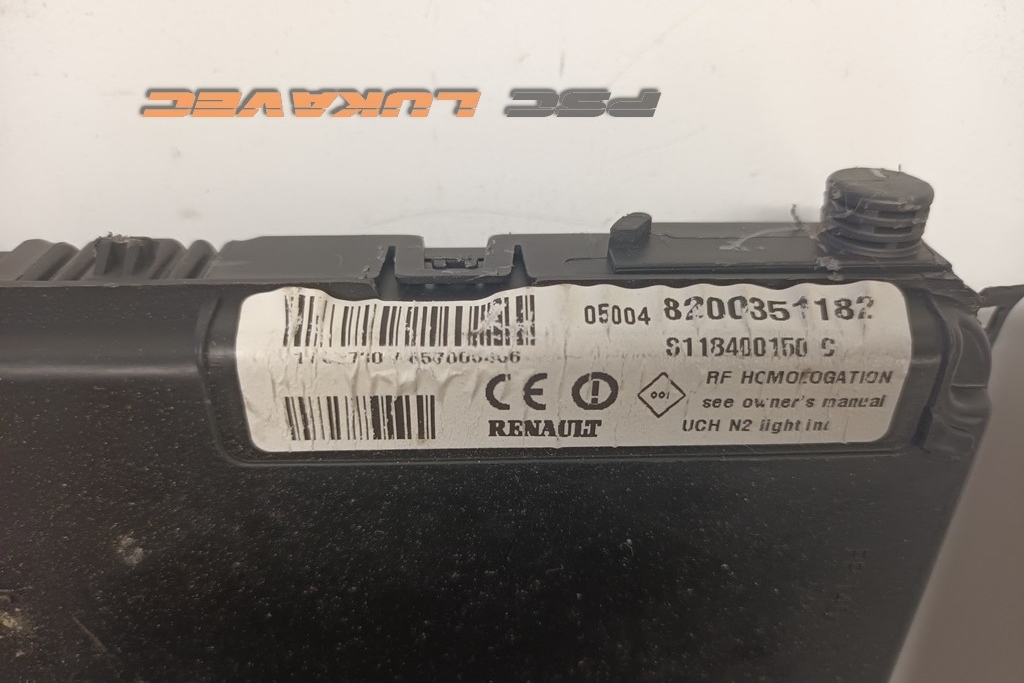 RENAULT SCENIC 2 ELEKTRONIKA KABINE 8200351182 2005.