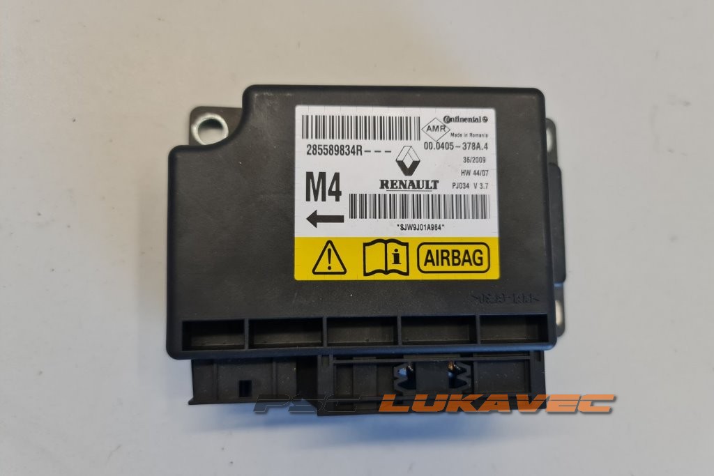 RENAULT SCENIC 3 CENTRALA ZRAČNIH JASTUKA 285589834R