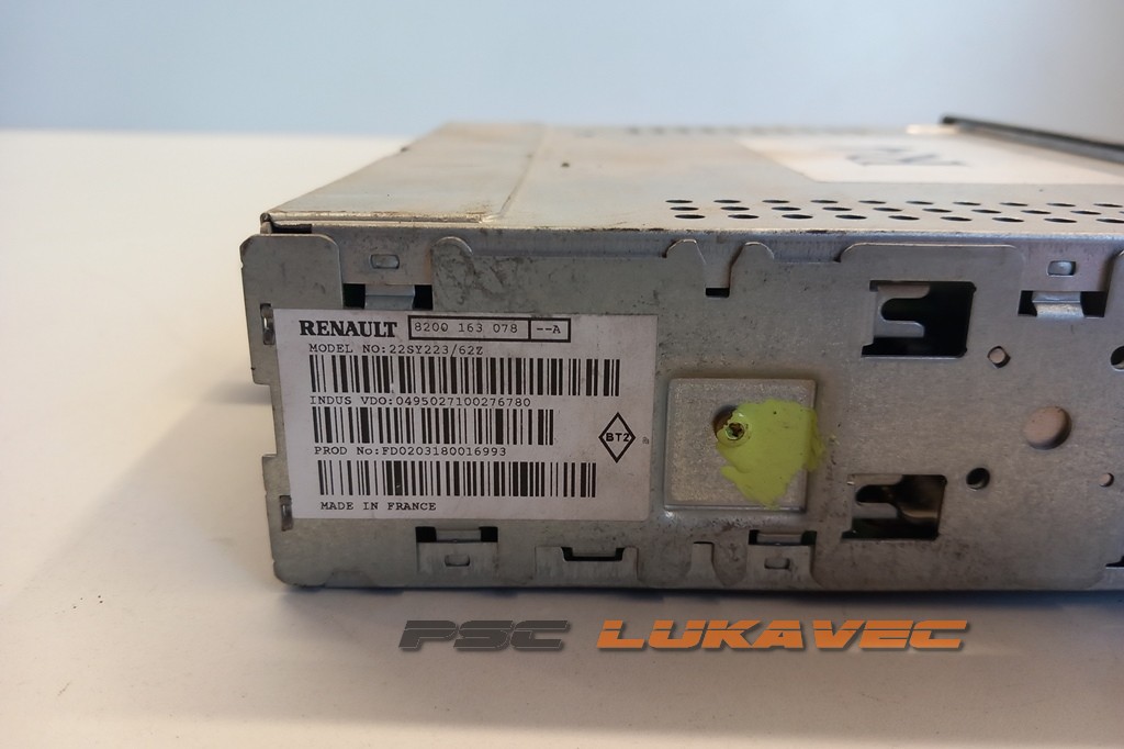 RENAULT VEL SATIS NAVIGACIJA 8200163078A 2003.