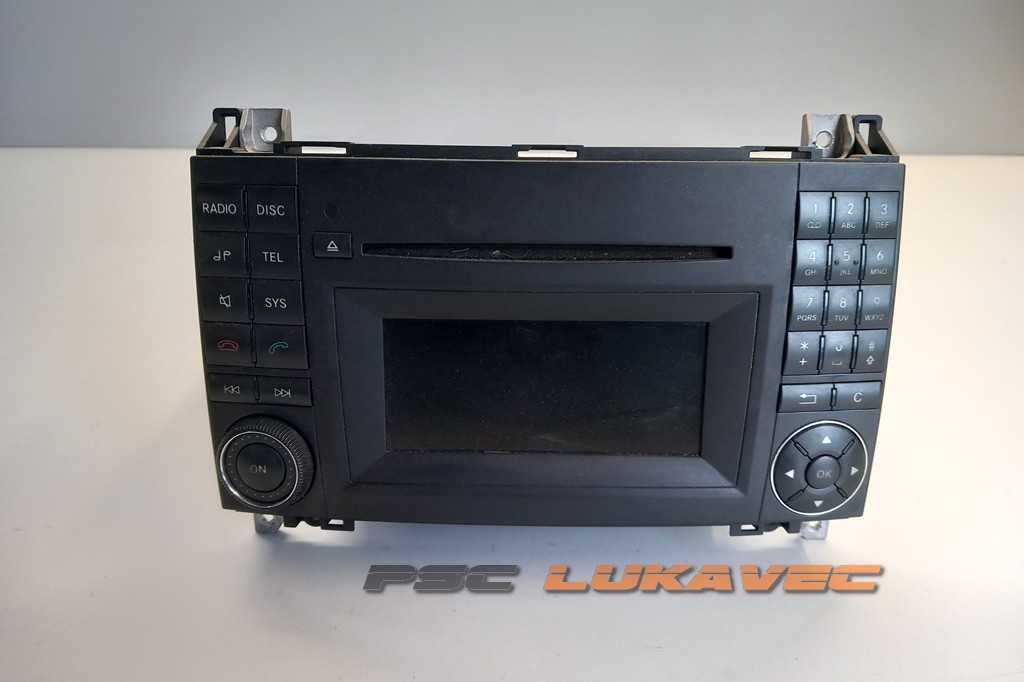 MERCEDES B KLASA W245 CD RADIO A1698705494