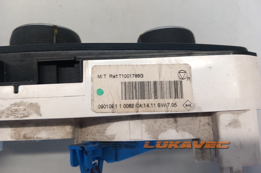 RENAULT MEGANE 3 PREKIDAČI VENTILACIJE I KLIME T1001786G