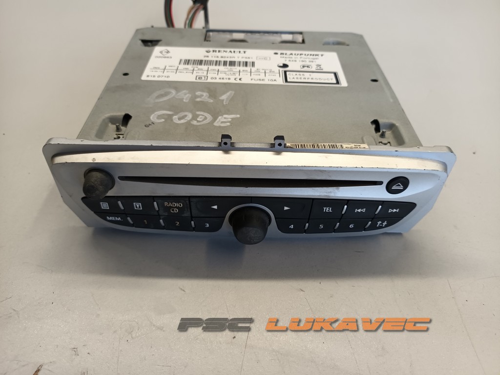 RENAULT SCENIC 3 RADIO 281159243R