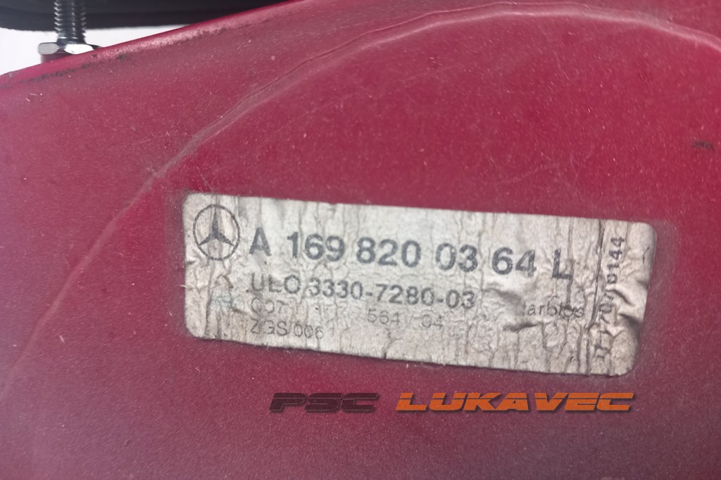 MERCEDES A KLASA W169 ŠTOP LIJEVI A1698200364L