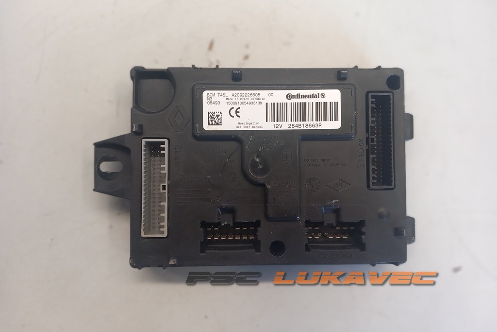 RENAULT CLIO 4 1.5 DCI BCM MODUL A2C92226605 284B18663R