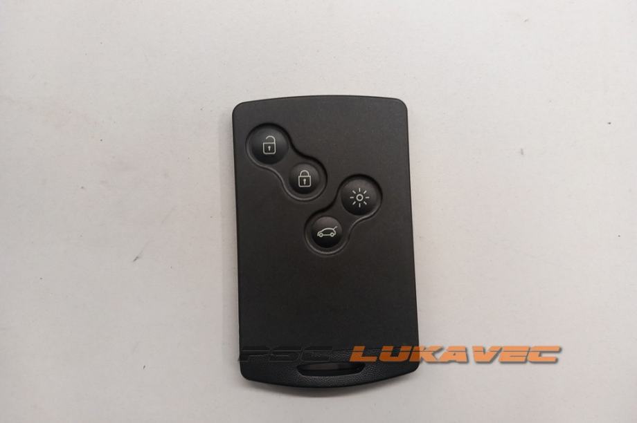 RENAULT CLIO 4 KARTICA RENAULT CLIO 4 KLJUC 433 MHz 4 TIPKE