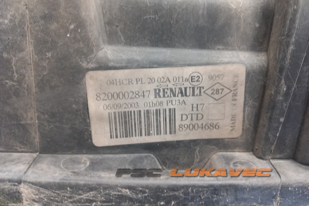 RENAULT LAGUNA 2 FAR DESNI 7701048931