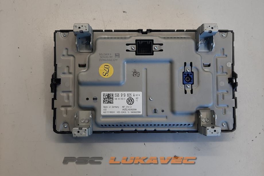 VW GOLF 7 DISPLEJ 5G6919605A
