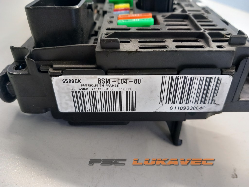 PEUGEOT KUTIJA OSIGURAČA BSM L04-00 6500CK