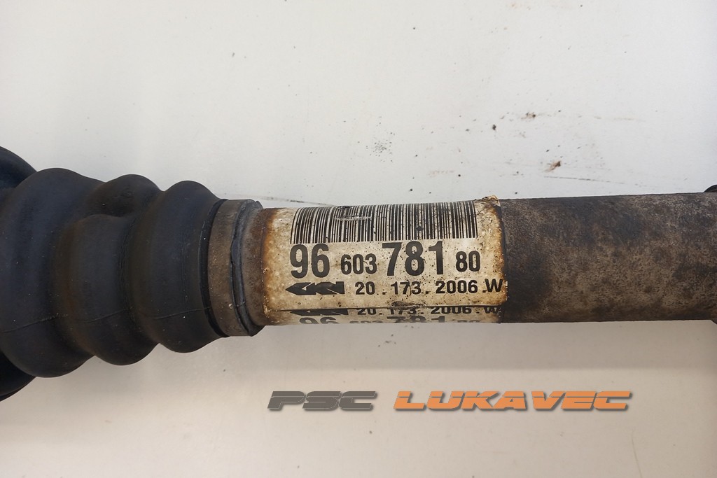 CITROEN C5 2.0 HDI POLUOSOVINA LIJEVA 9660378180