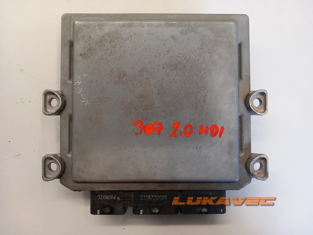 PEUGEOT 307 2.0 HDI KOMPJUTER MOTORA HW9655041480