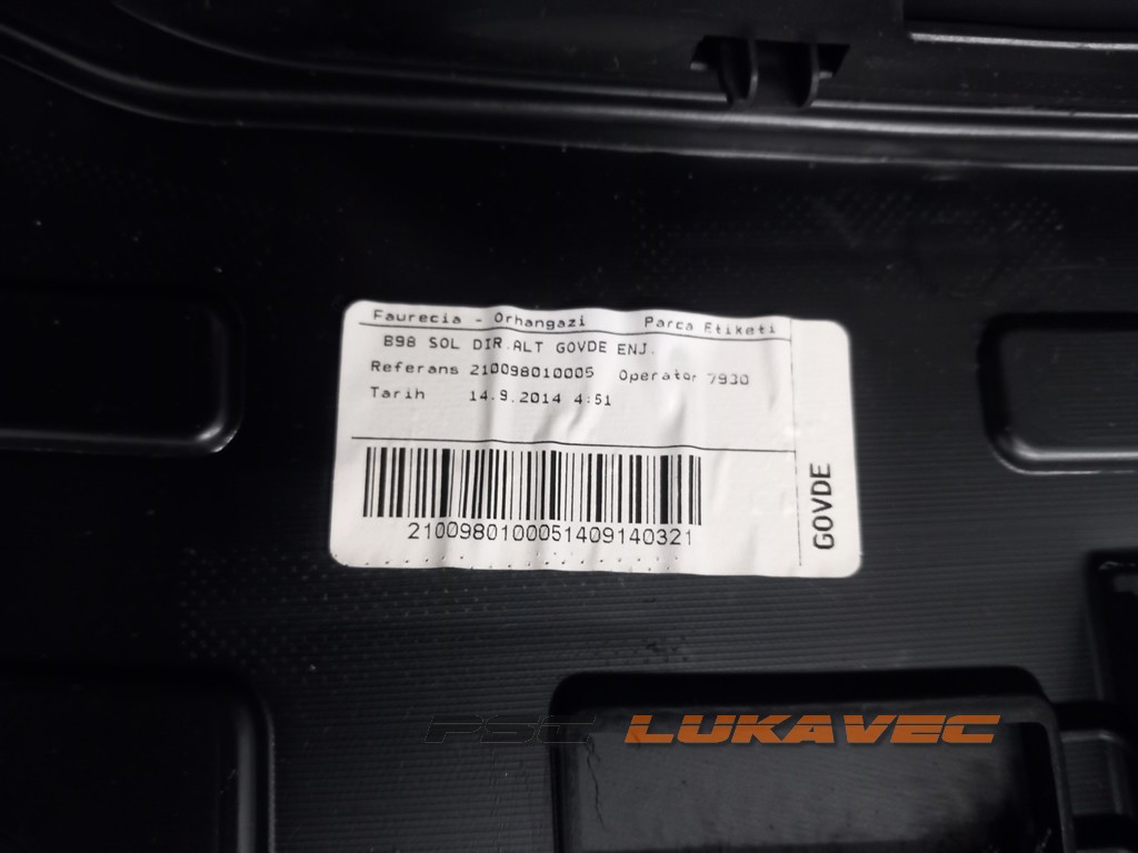 RENAULT CLIO 4 SET ZRAČNIH JASTUKA SA TABLOM 2016.