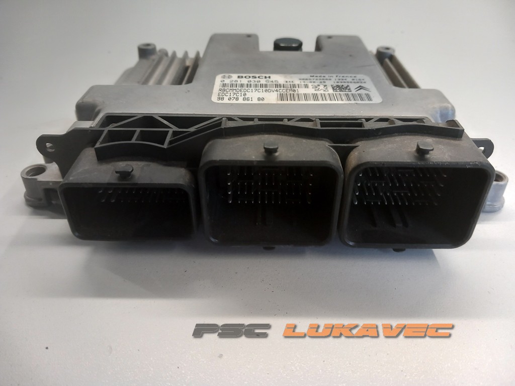 CITROEN C3 KOMPJUTER MOTORA 9666729680 0281030545 2009-2013