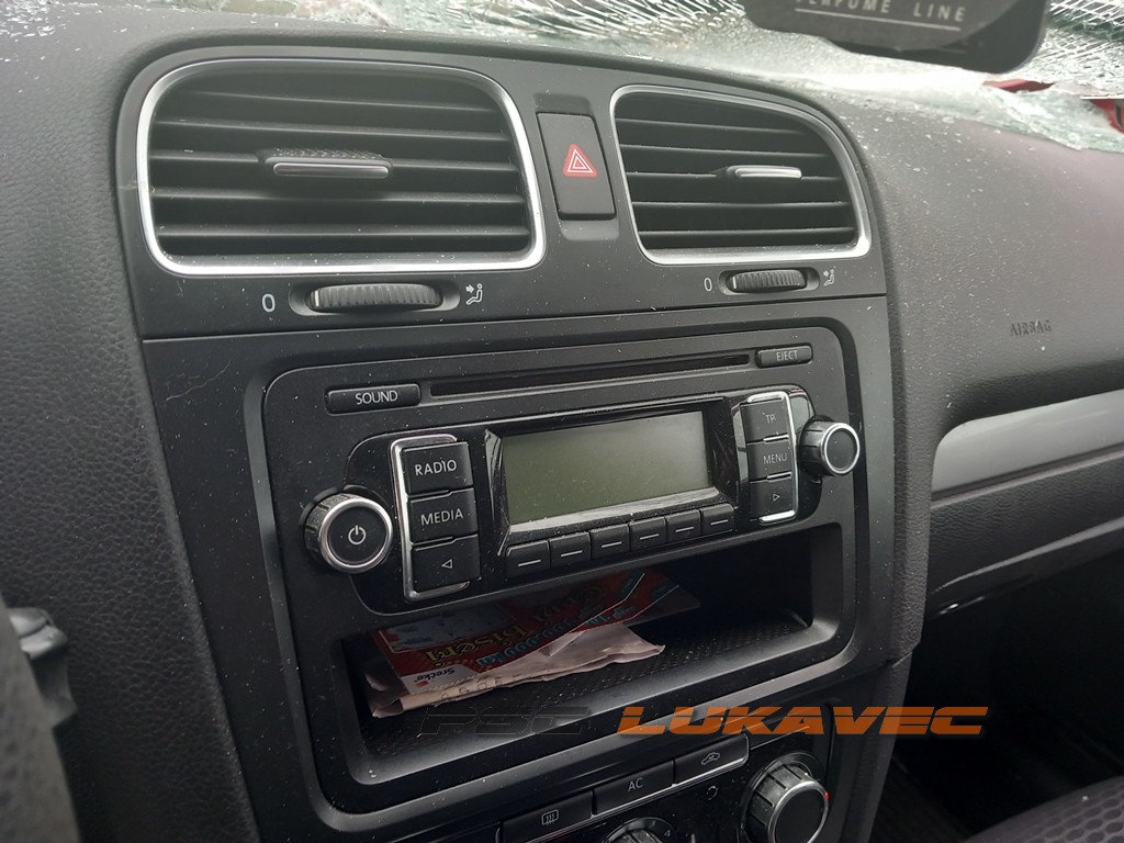 VW GOLF 6 CD RADIO 2009.
