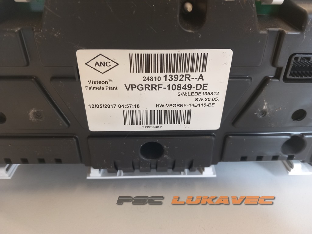 RENAULT CLIO 4 INSTRUMENT TABLA CLIO 4 KILOMETAR SAT 248101392R