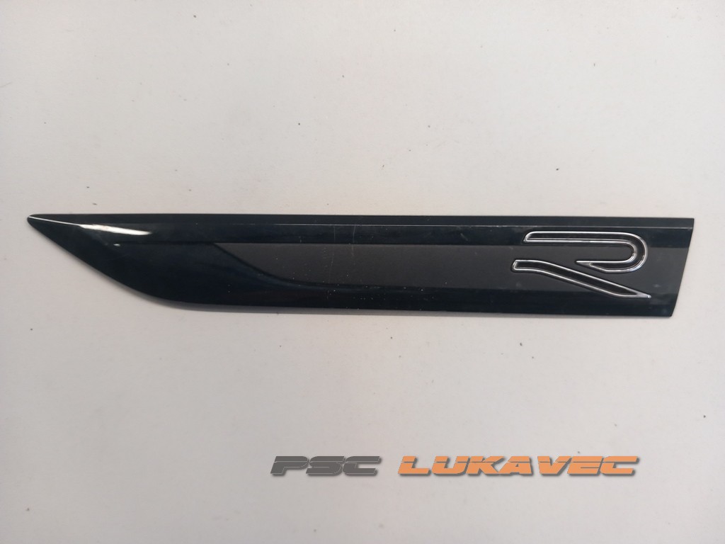 VW GOLF 8 R-LINE LAJSNA EMBLEM BLATOBRANA 5H0853688K 5H0853688