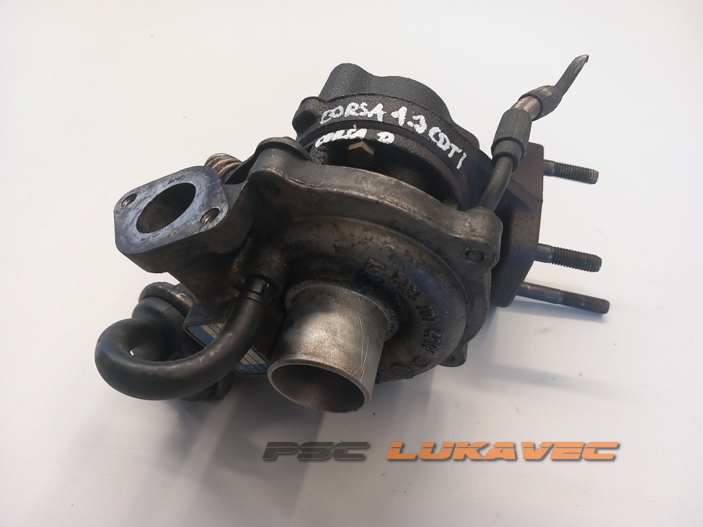 OPEL CORSA D TURBINA 54351014808 54359700005 2006-2014