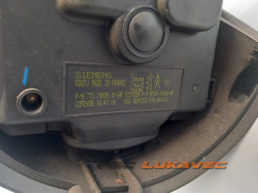 PEUGEOT 407 VENTILATOR KABINE 4PUH18456AF