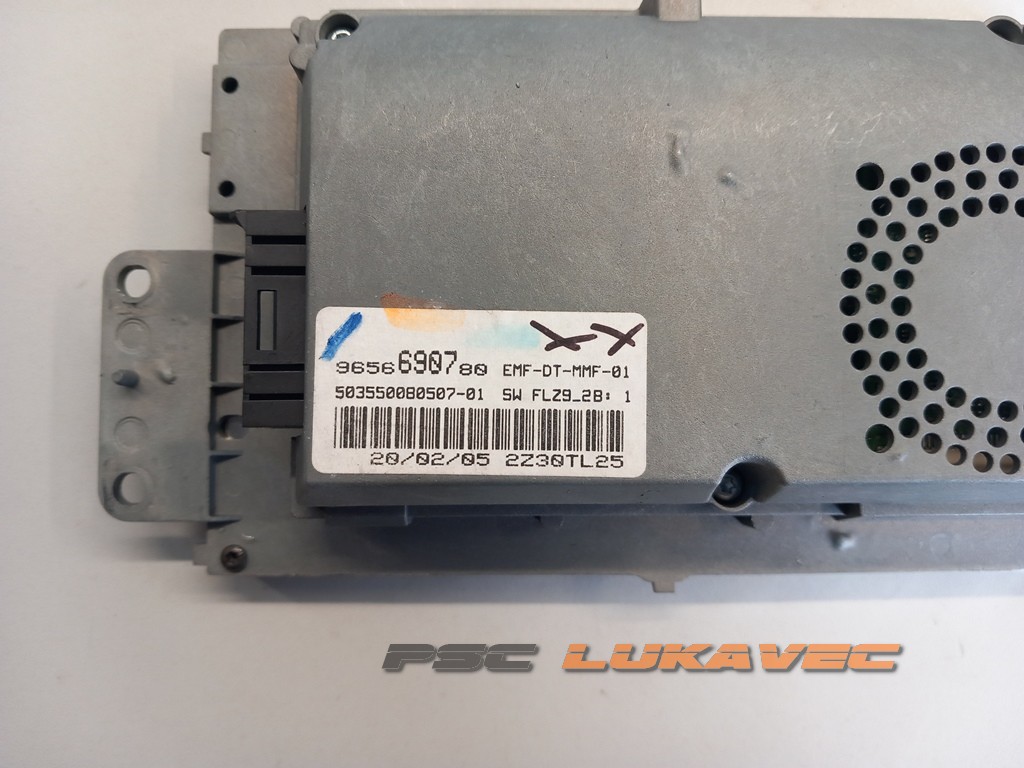 PEUGEOT 407 DISPLEJ NAVIGACIJA 9656690780 6563YT 2004-2011.