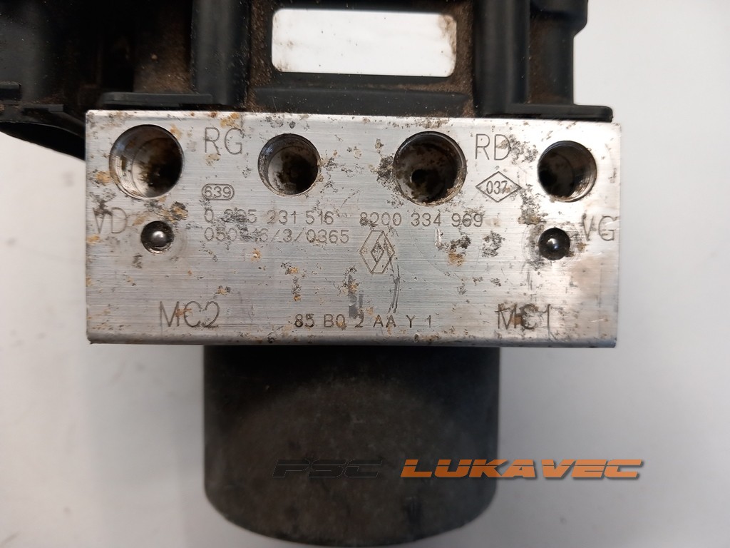 RENAULT CLIO 3 1.5 DCI ABS PUMPA  0265231516 8200334969  2005.