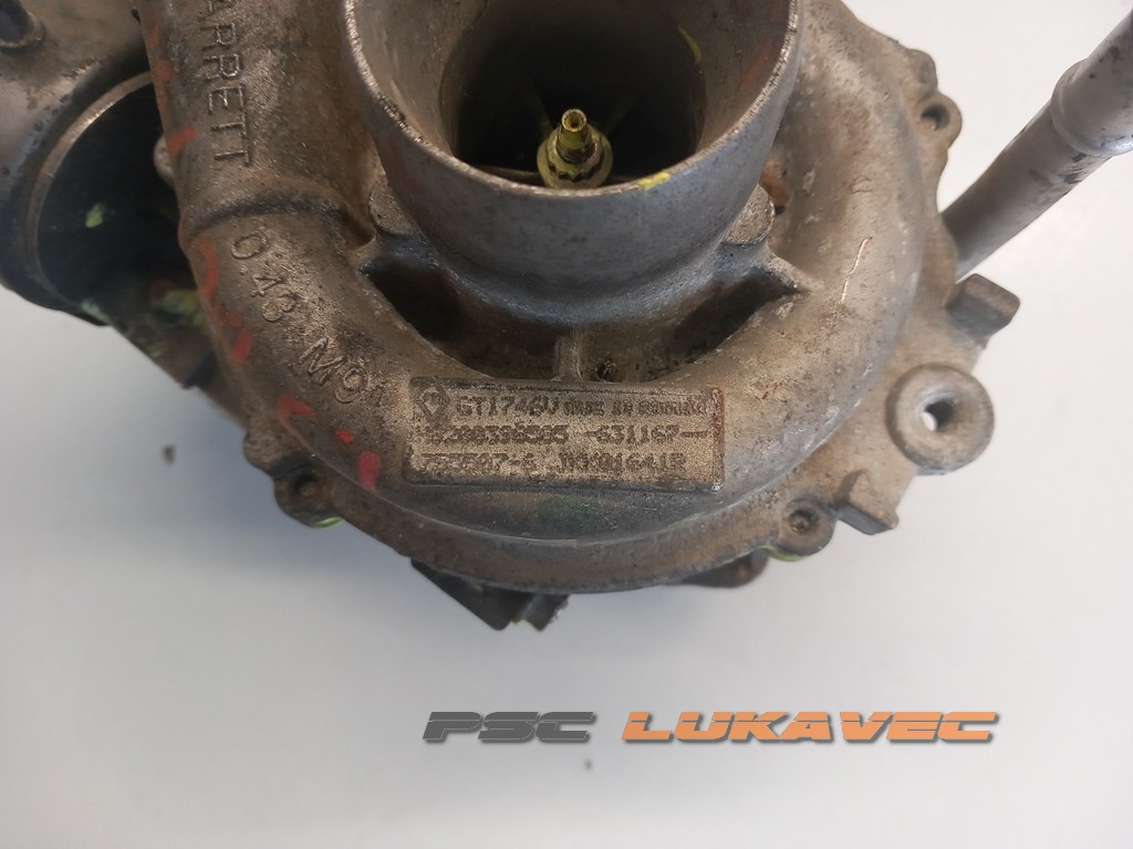 RENAULT LAGUNA 2 1.9 DCI TURBINA TURBOPUNJAČ 8200396565 2003-2006.