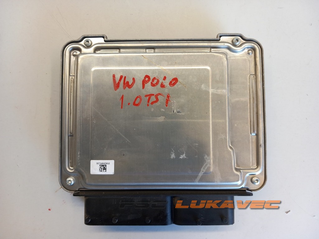 VW POLO 1.0 TSI KOMPJUTER MOTORA 04C907309BB 0261S17849 2018.