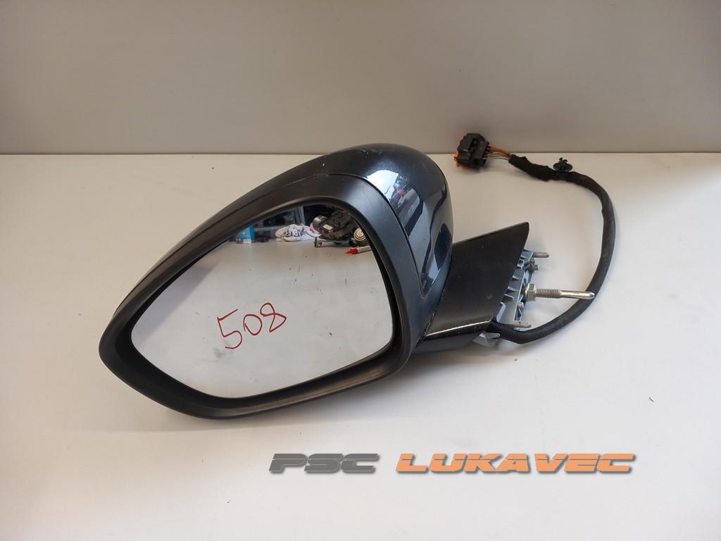 PEUGEOT 508 RETROVIZOR LIJEVI 96771873EH 2010-2018.
