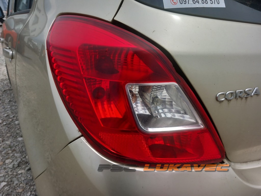 OPEL CORSA D ŠTOP SVJETLO LIJEVO 2008.