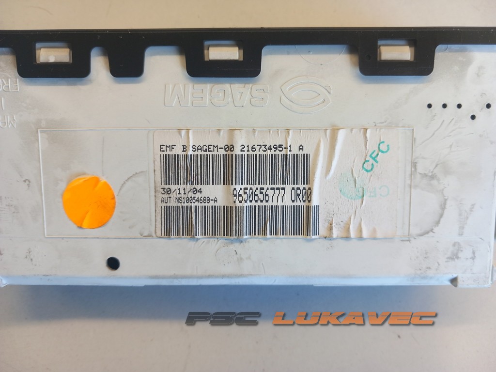 CITROEN C3 DISPLEJ 9650656777 216734951A