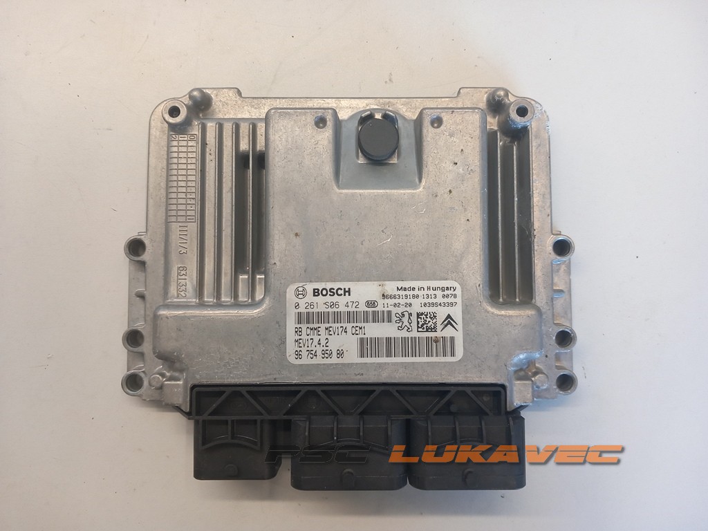 PEUGEOT 207 1.4 KOMPJUTER MOTORA 9675495080 0261S06472 MEV174