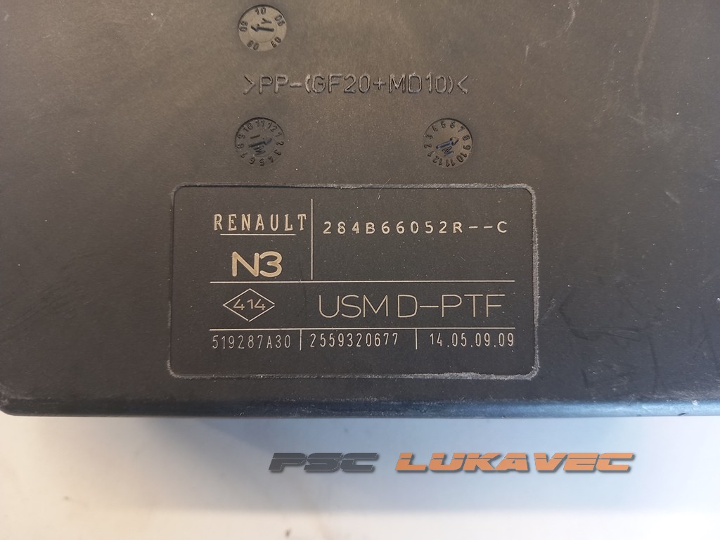 RENAULT LAGUNA 3 2.0 DCI KUTIJA OSIGURAČA UPC 284B66052R 519287A30