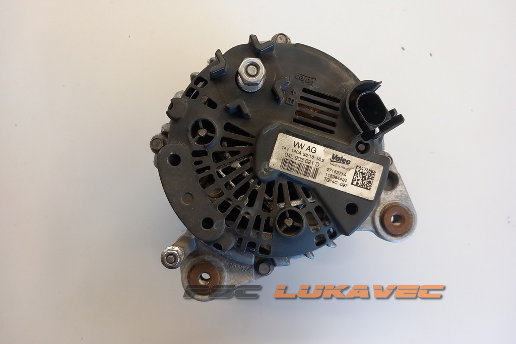 ŠKODA OCTAVIA III ALTERNATOR 1.6 TDI 04L903021D