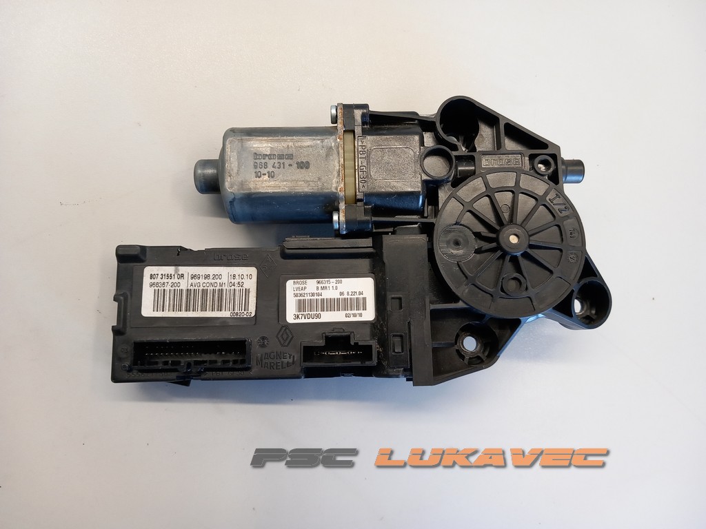 MEGANE 3 PODIZAČ STAKLA PREDNJI LIJEVI 807315510R