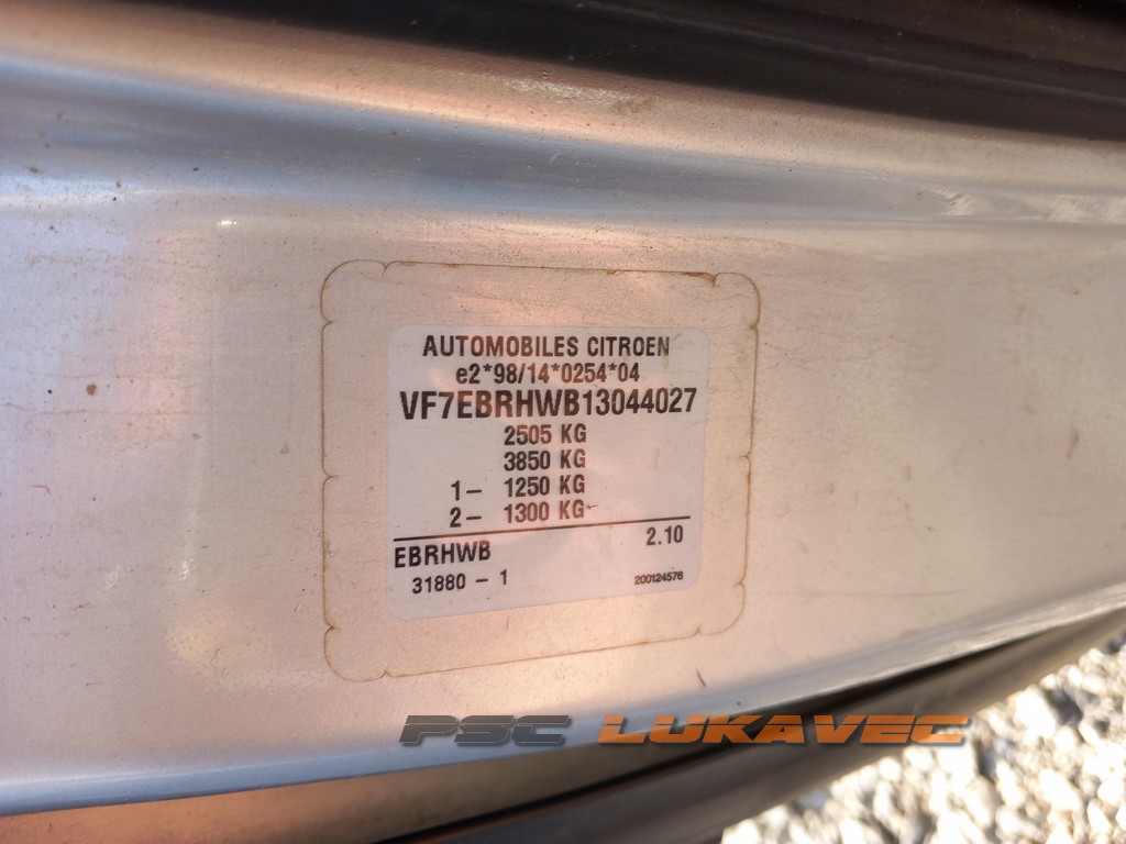 CITROEN C8 DIJELOVI 2.0 HDI 2004.