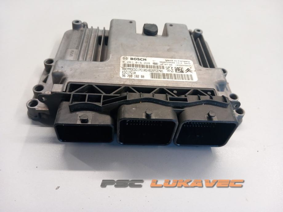 PEUGEOT PARTNER KOMPJUTER MOTORA 1.6 HDI  9678818280 BOSCH 9678818280
