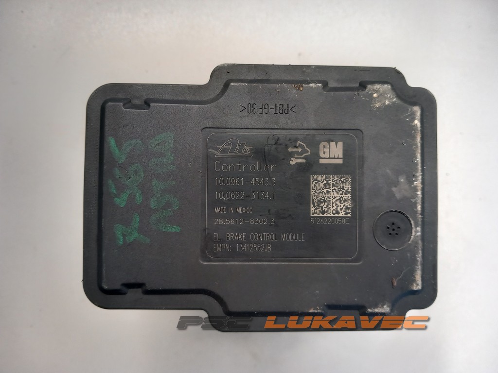 OPEL ASTRA J ABS CENTRALA ASTRA J ABS PUMPA 13412552