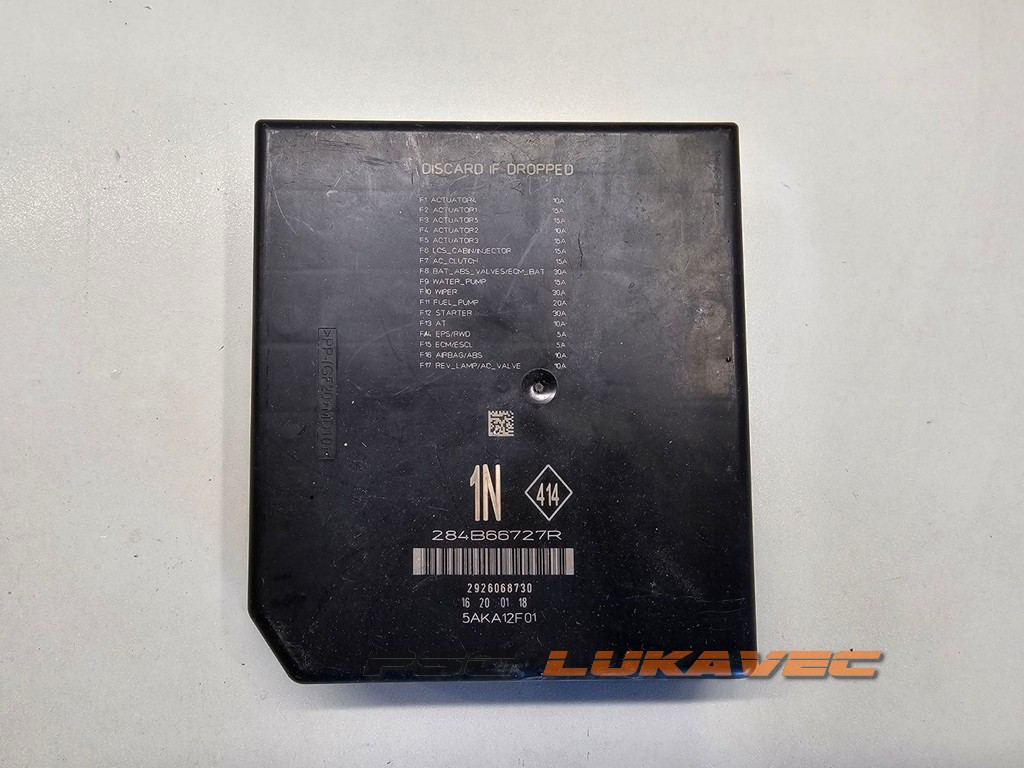 RENAULT MEGANE IV KUTIJA OSIGURAČA 284B66727R