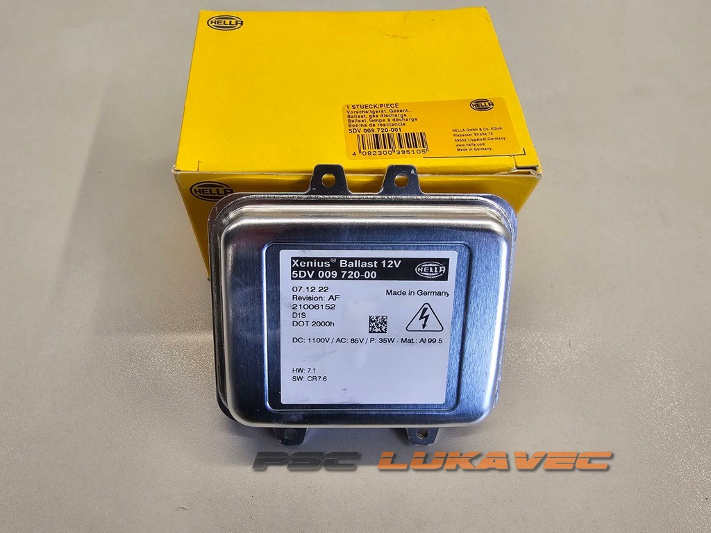 OPEL ASTRA J BALST KSENONA ASTRA J TRAFO KSENONA 5DV00972000