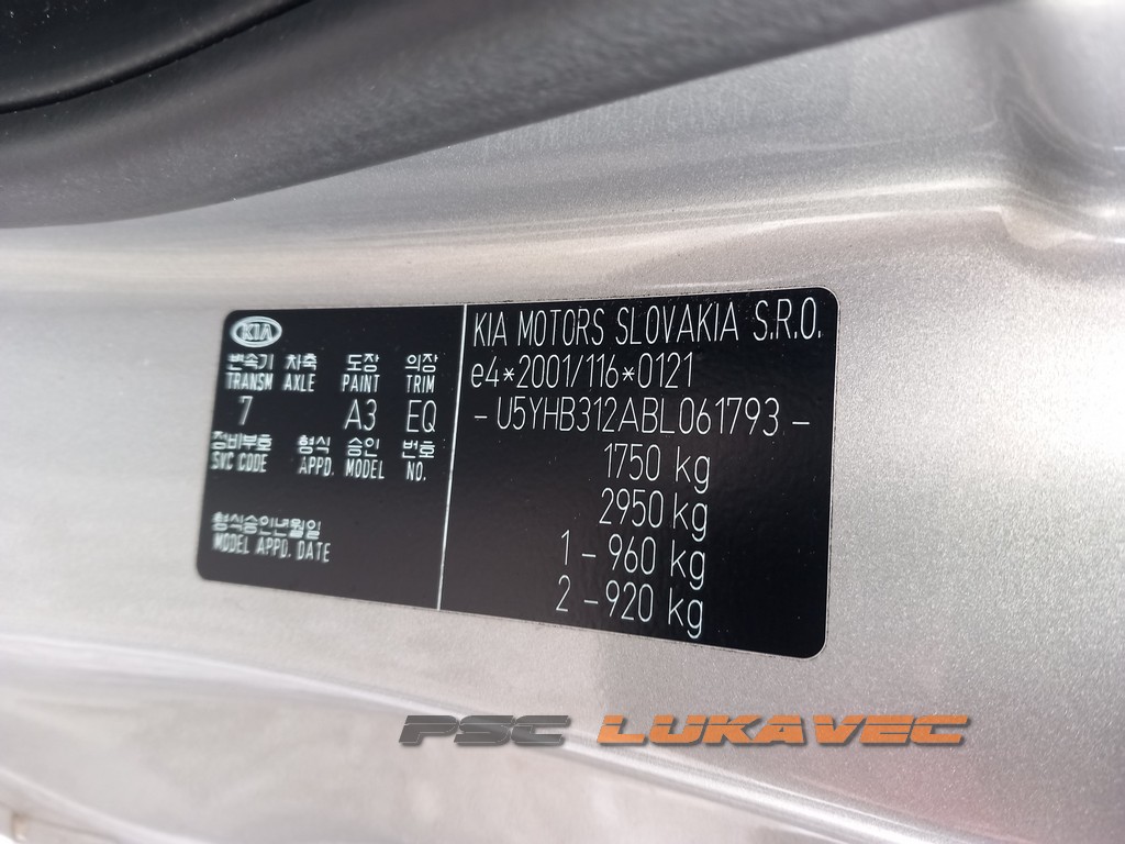 KIA PRO CEED DIJELOVI 1.6 16V 2011.