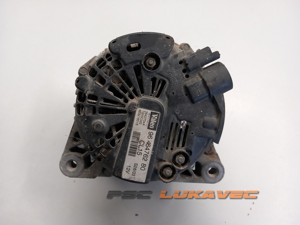 CITROEN C3 ALTERNATOR 1.4 HDI 9646476280