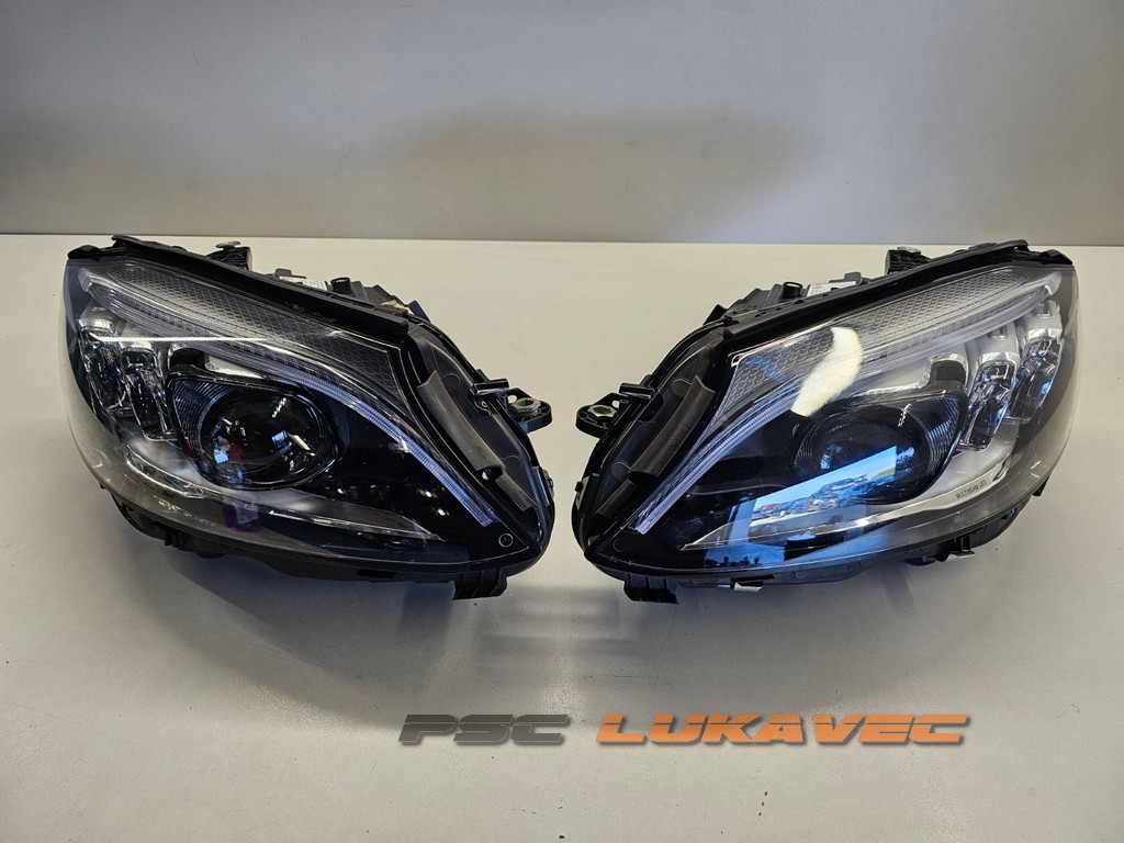 MERCEDES C KLASA W205 FAROVI FULL LED MULTIBEAM REDIZAJN