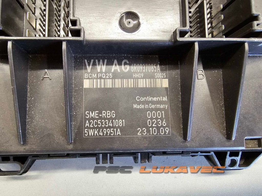 VW POLO 6R KOMFORT MODUL 6R0937085A