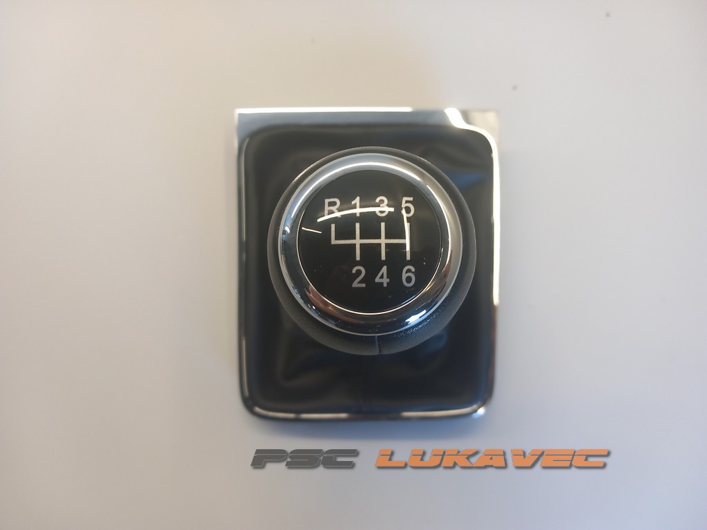 VW PASSAT B6 RUČICA MJENJAČA SA KOŽOM 6 BRZINA