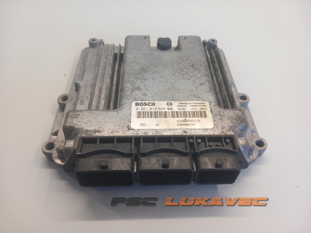 RENAULT TRAFIC KOMPJUTER MOTORA 2.0 DCI 0281014648