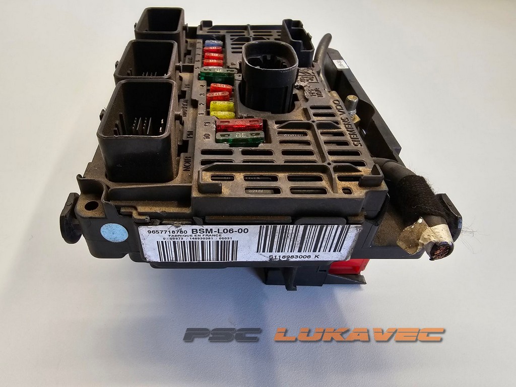 CITROEN C5 KUTIJA OSIGURAČA BSM L06-00 9657718780