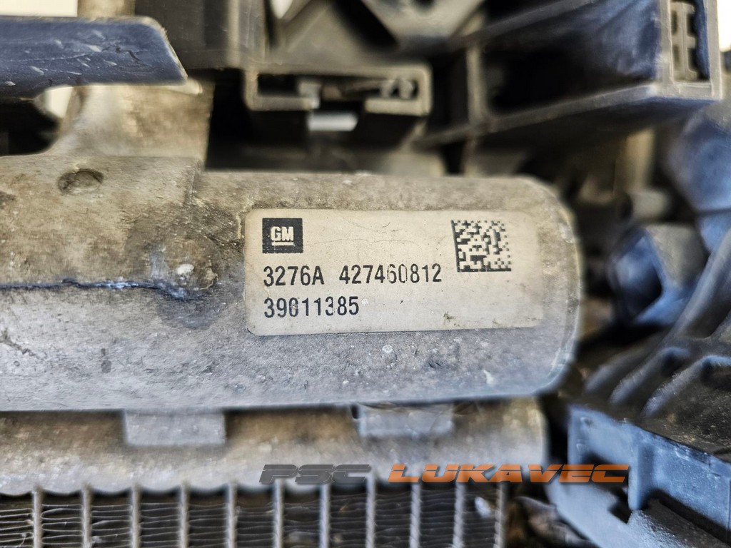 OPEL ASTRA K VENTILATOR HLADNJAKA 1.6 CDTI 39013330